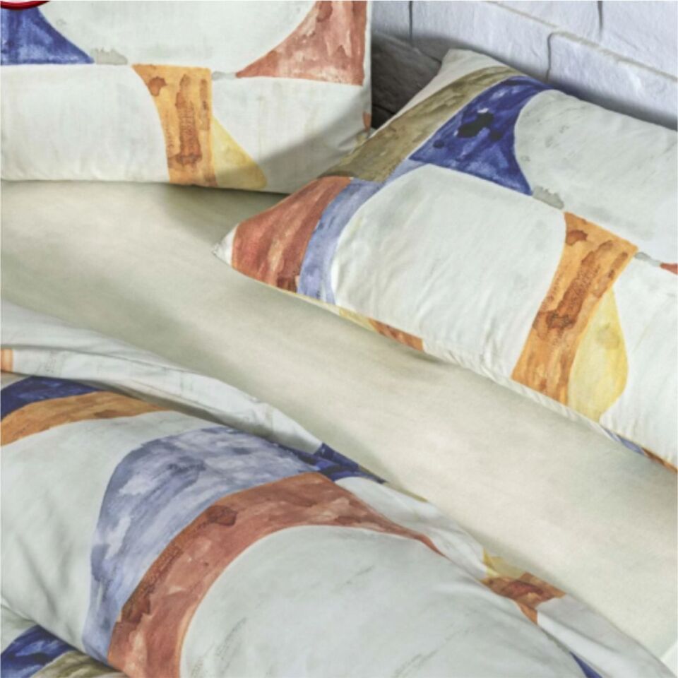 Taç Rf Axel  Nevresim Takımı Mavi Çift Kişilik