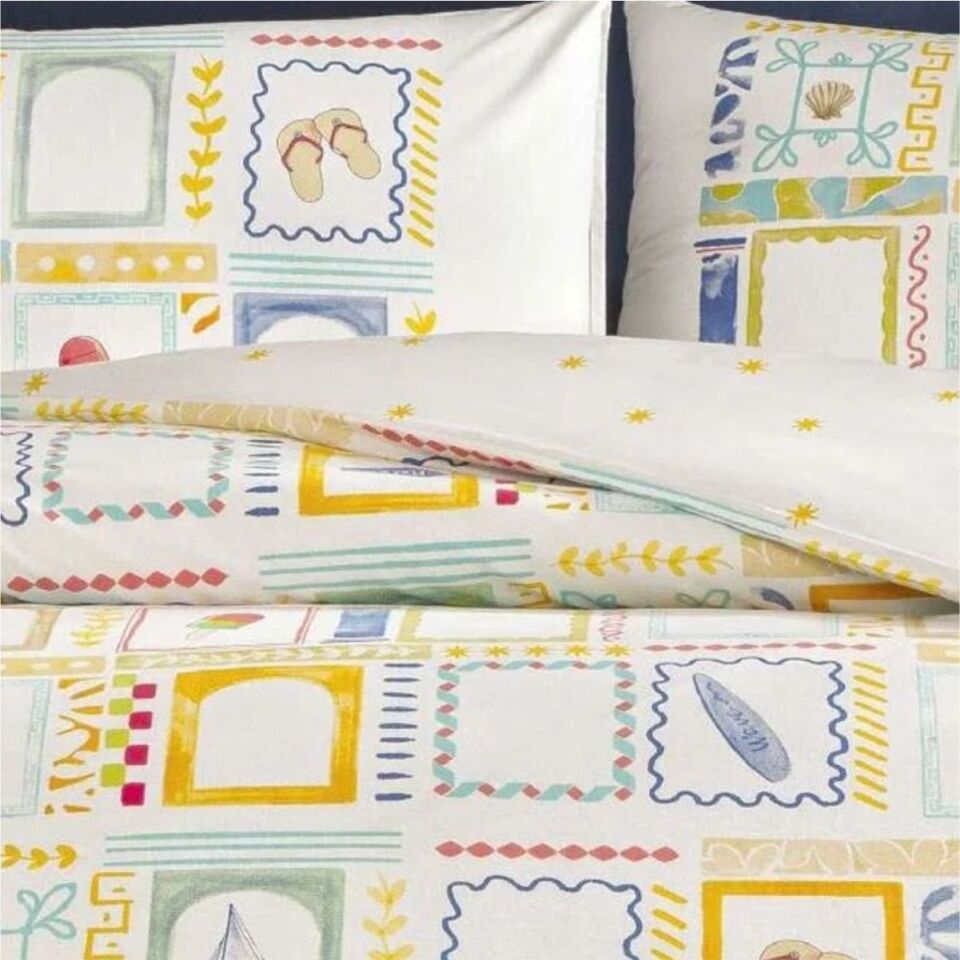 Taç Rf Varıo Nevresim Takımı Sarı Çift Kişilik