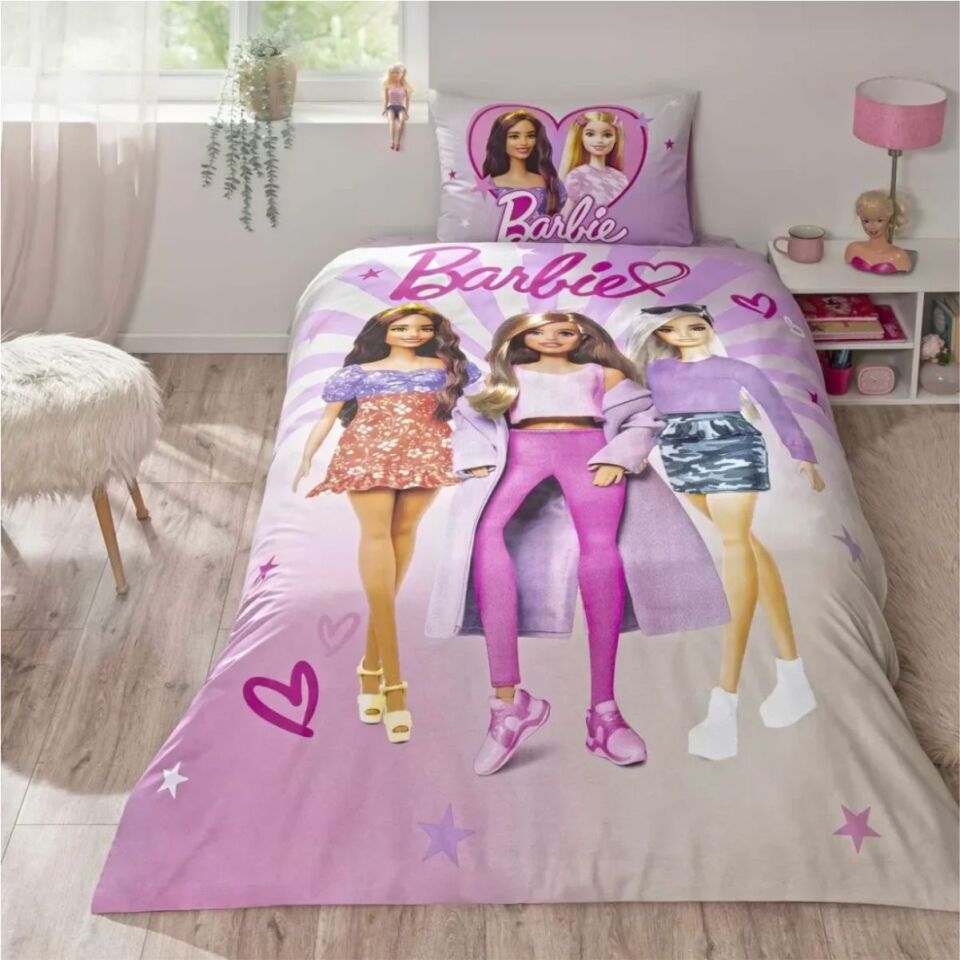 Taç Lis.Brf Nevresim Takımı Barbıe Shıne