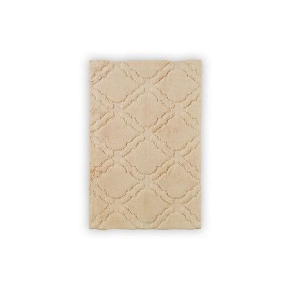 Schafer Home Floss Pamuk 2 li Banyo Paspası-Bej