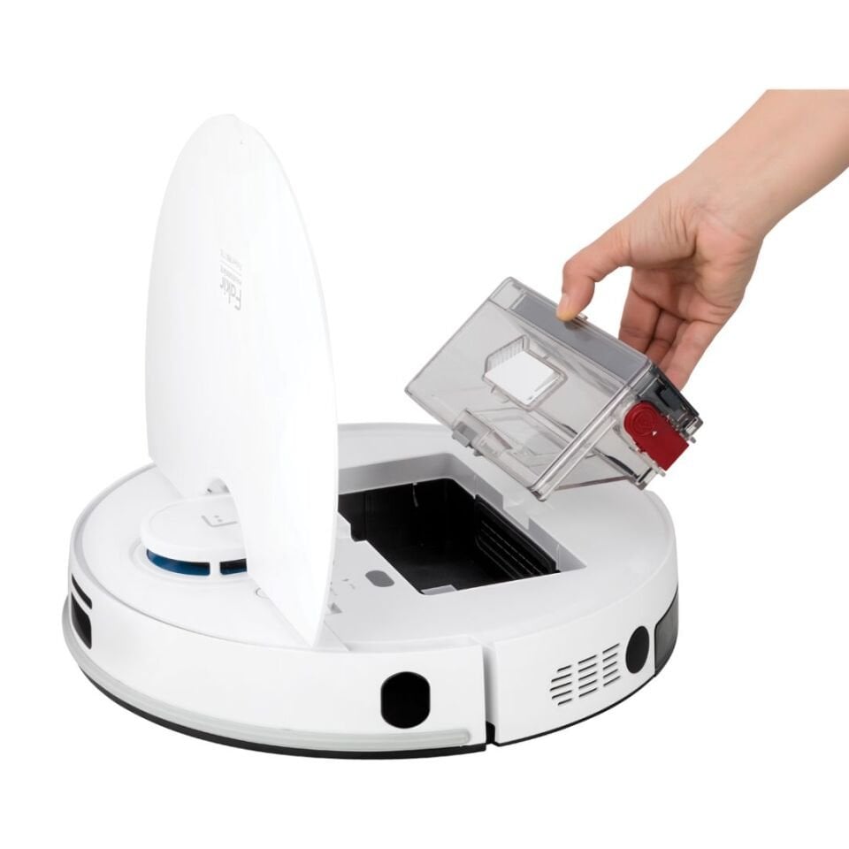 Fakir Robert RS 770 Akıllı Robot Süpürge, Islak ve Kuru, 4000 pA Emiş Gücü, Çoklu Haritalama