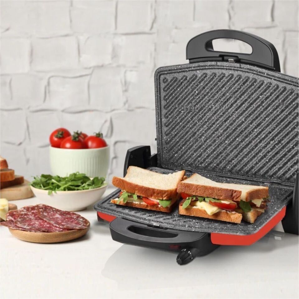 Goldmaster Gm-7449K Gurmex Tost Makinesi- Kırmızı