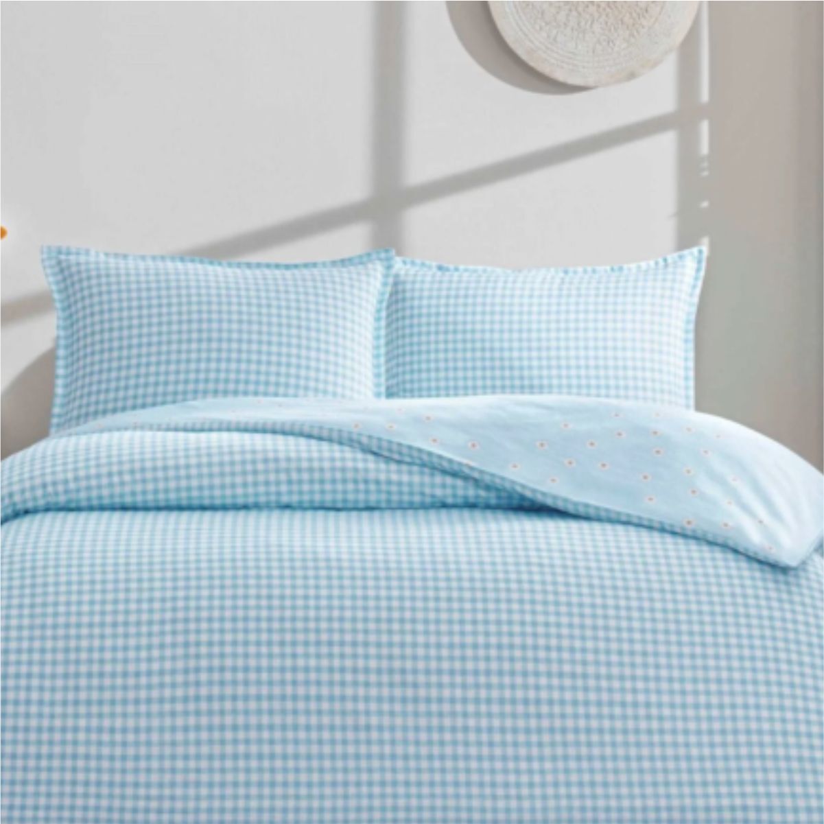 Taç Dorıan Seç&Ser Nevresim Takımı Çift Kişilik Mavi