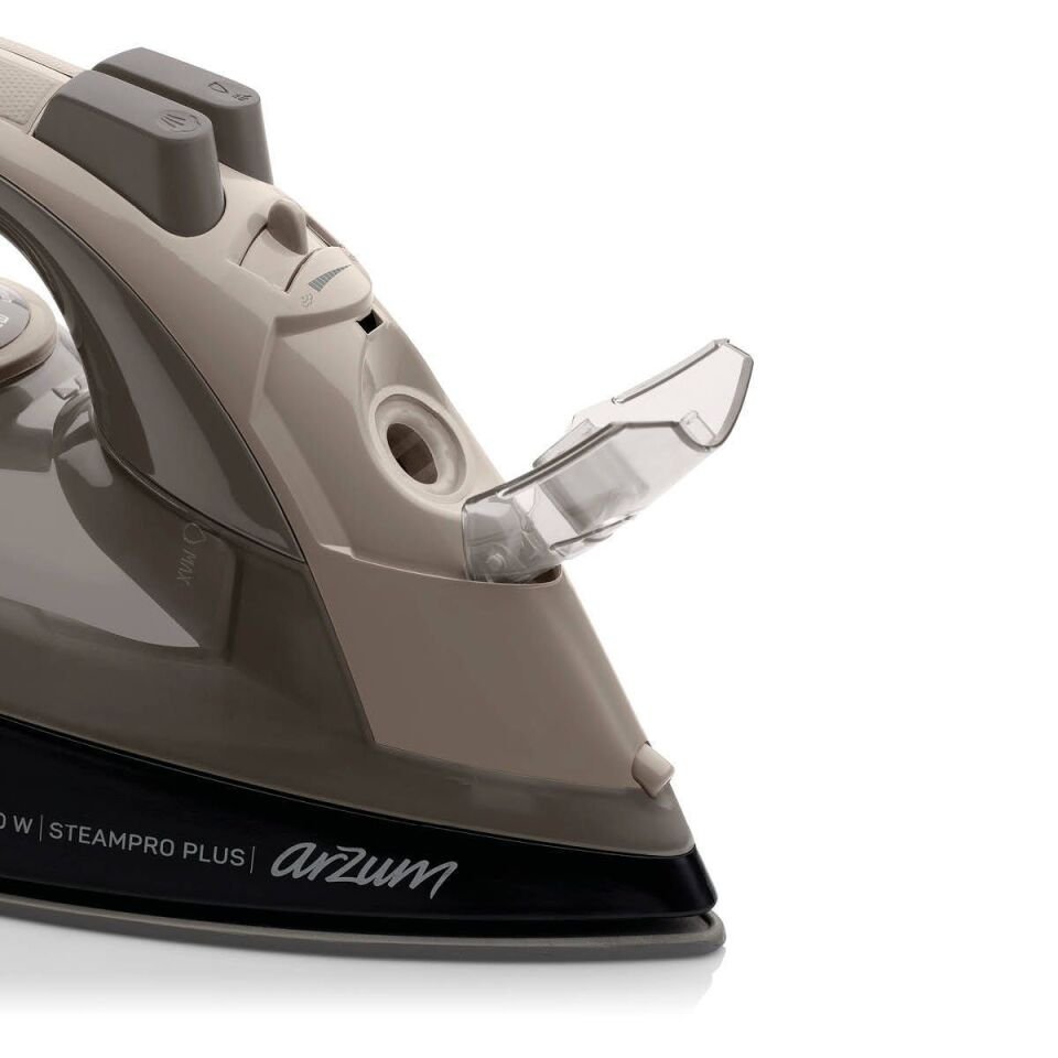 Arzum AR6016 - Steampro Plus Buharlı Ütü - Bej-Siyah