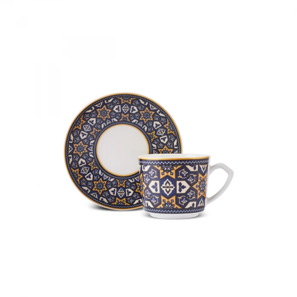 KARACA MICRA 6 KİŞİLİK KAHVE FİNCANI MULTICOLOR