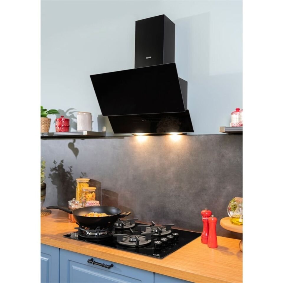 Vestel AD-6331 S Siyah Duvar Tipi Davlumbaz