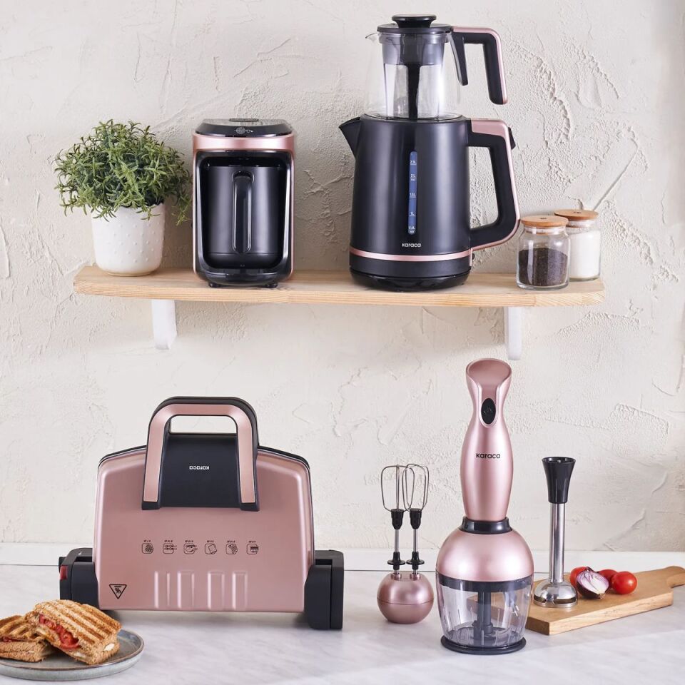 KARACA SUPER PLUS 2.0 ELEKTRİKLİ EVLİLİK PAKETİ ROSEGOLD