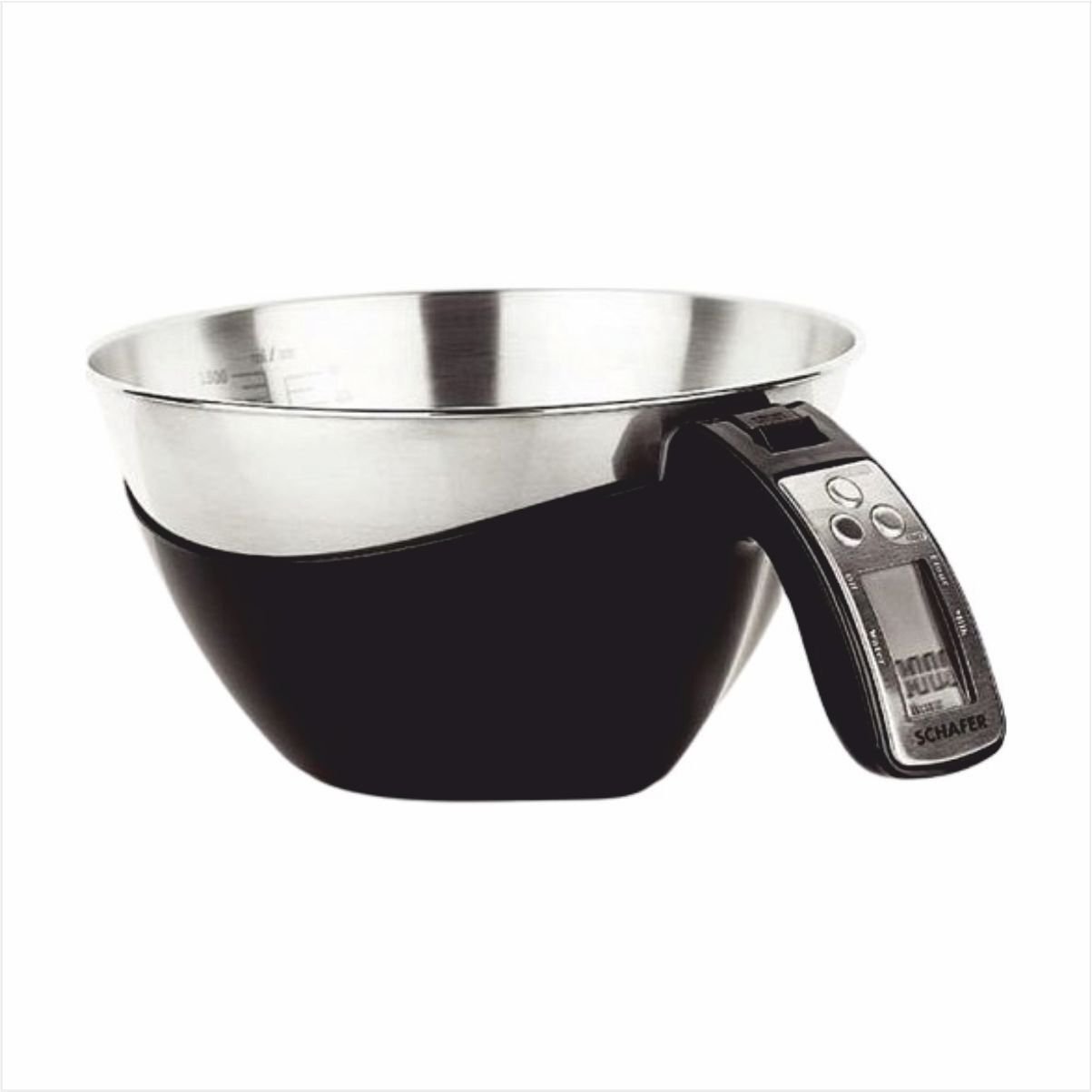 Schafer Emma Mashraba Mutfak Tartısı 2 Parça Siyah