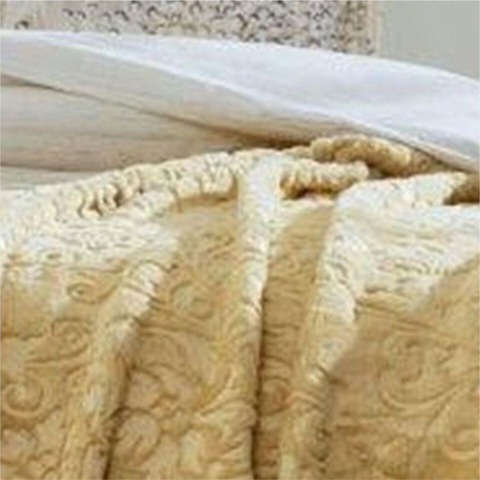 Özdilek Inherent Nevresim Takımı Trendy Battaniye Rf Çift Kişilik Krem
