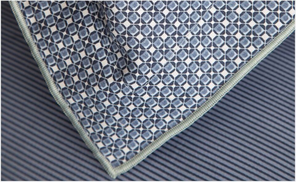 Pamuklar Apricitas Cıft Kısılık Elegance Baskılı Saten Nevresım Takımı Regına Indıgo