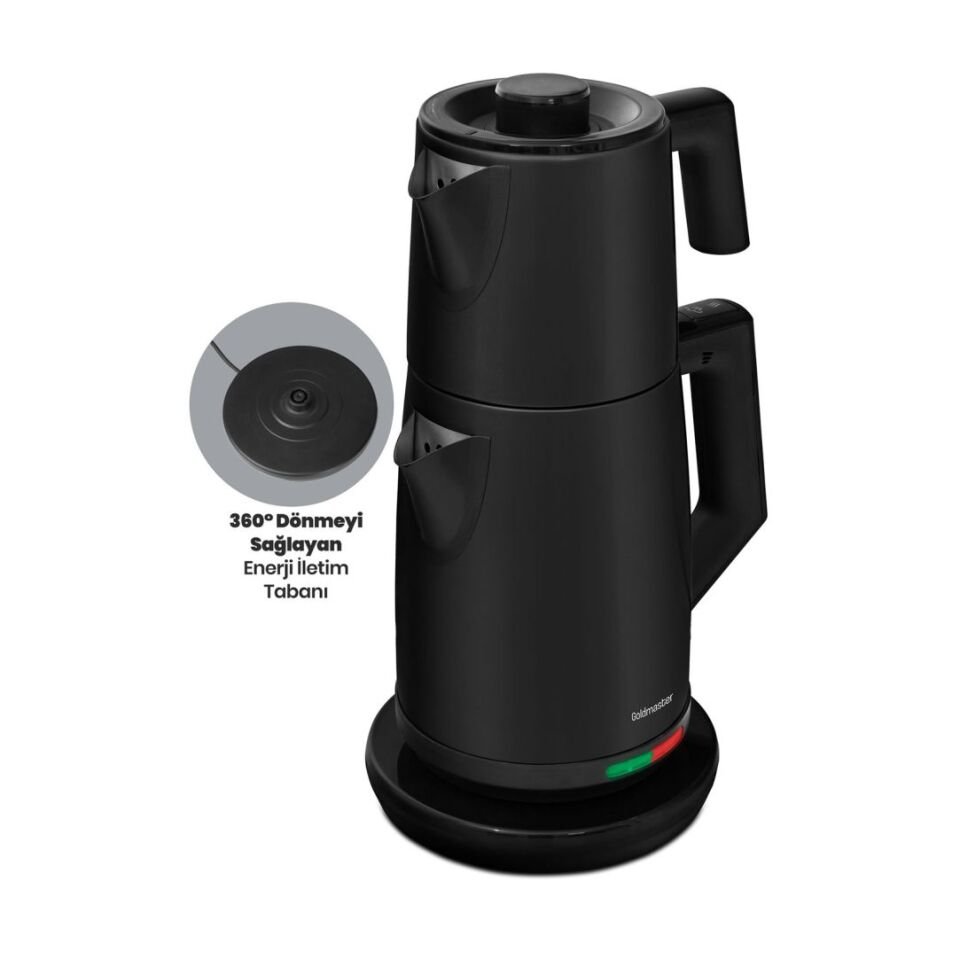 Goldmaster GM-7344 Akasya 2200 W Çelik Çay Makinesi