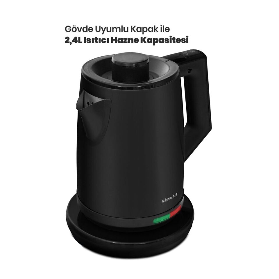 Goldmaster GM-7344 Akasya 2200 W Çelik Çay Makinesi