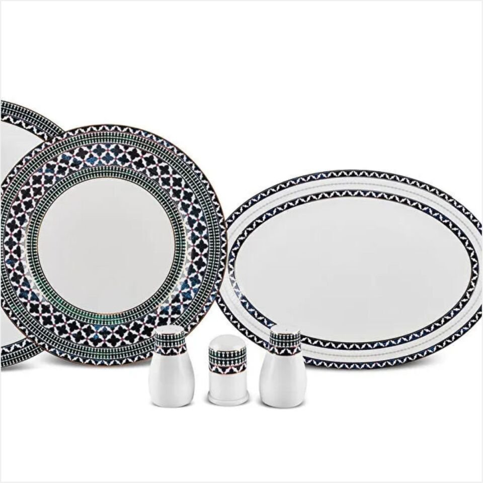 Karaca Elegance Bone Cordoba 53 Parça Yemek Takımı Multıcolor