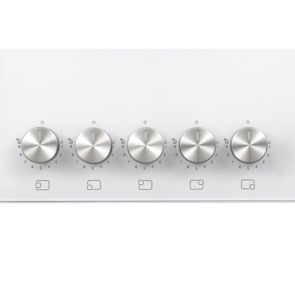 Vestel AO-91159 YB-DW Wok Gözlü Beyaz Cam Ankastre Ocak