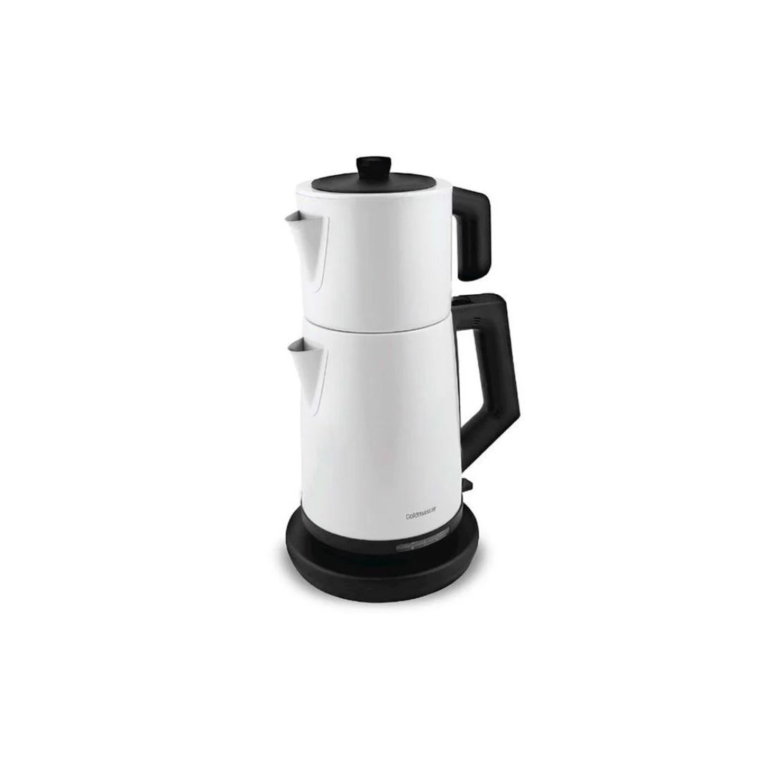 Goldmaster GM-7344B Akasya Beyaz 2200 W Çelik Çay Makinesi