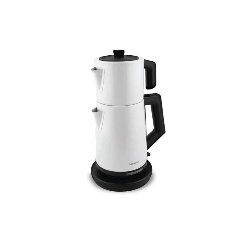 Goldmaster GM-7344B Akasya Beyaz 2200 W Çelik Çay Makinesi