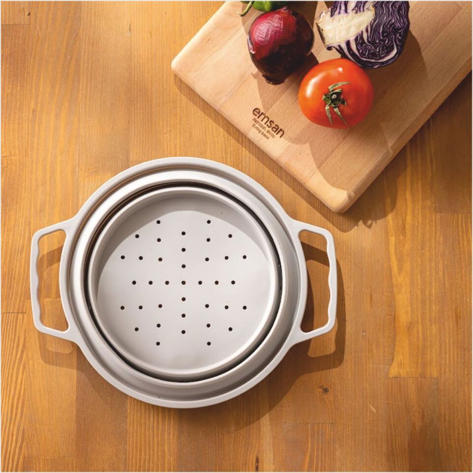 Emsan Soft Katlanabilir Süzgeç Büyük 20 Cm