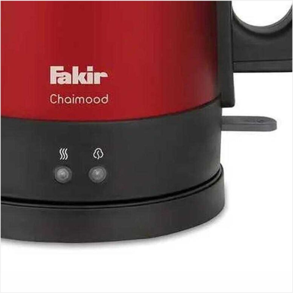Fakir Chaimood Çay Makinesi & Kettle Paslanmaz Çelik 1800W Rouge