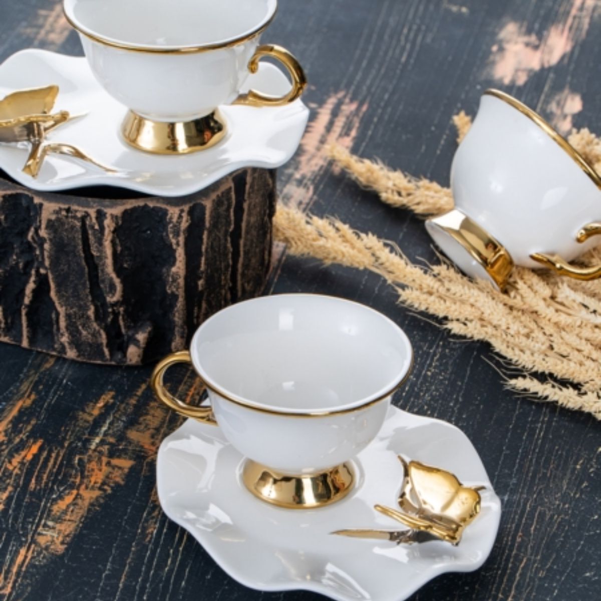 Acar Lake 6 Kişilik Kahve Fincan Takımı