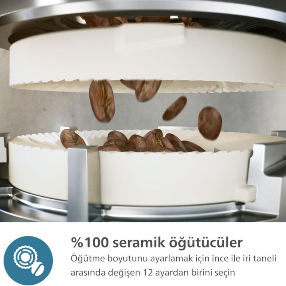 PHILIPS EP4446/70 ESPRESSO MAKİNESİ DST7510/80 ÜTÜ HEDİYELİ
