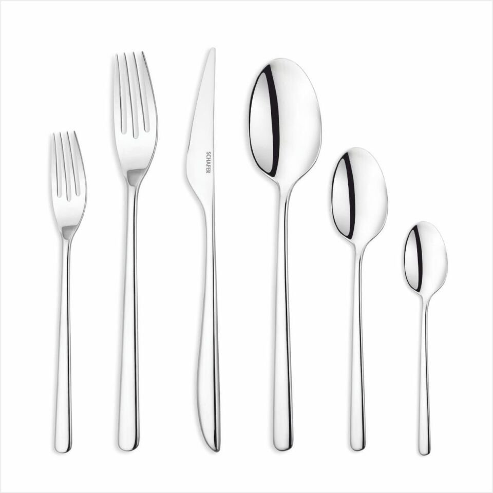 Schafer Hamburg 72 Parça Çatal-Kaşık-Bıçak.Takımı-Gümüş01