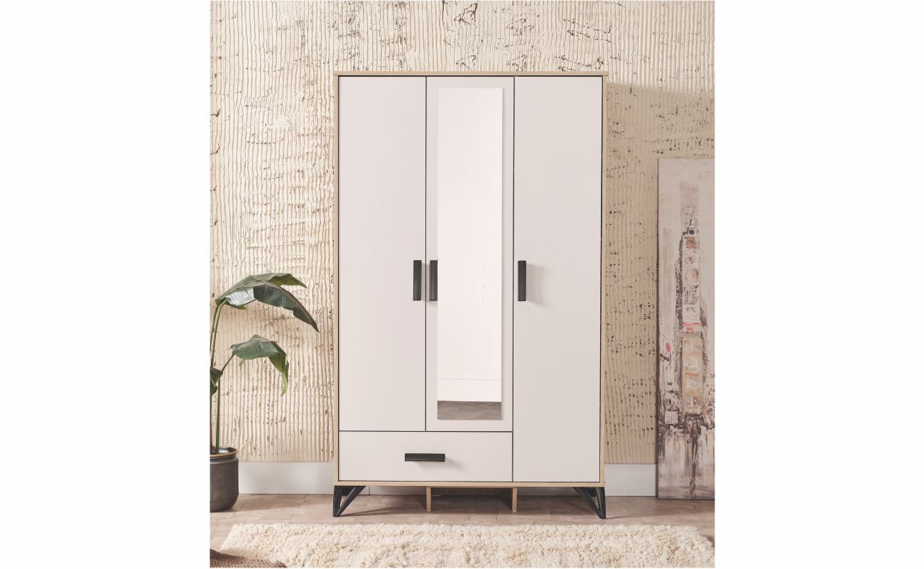 MEDİSA EKİN 3 KAPAKLI DOLAP