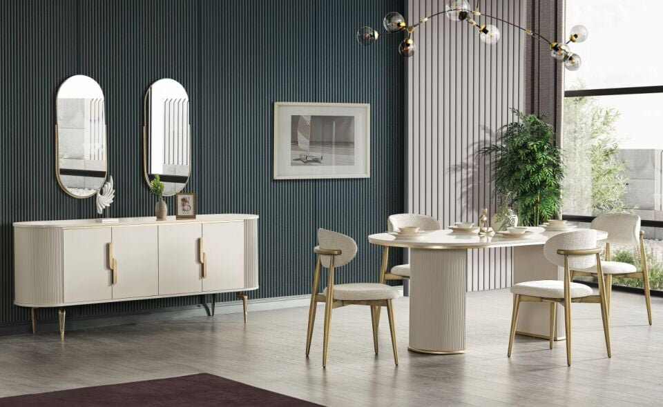 Dolce Yemek Odası Takımı