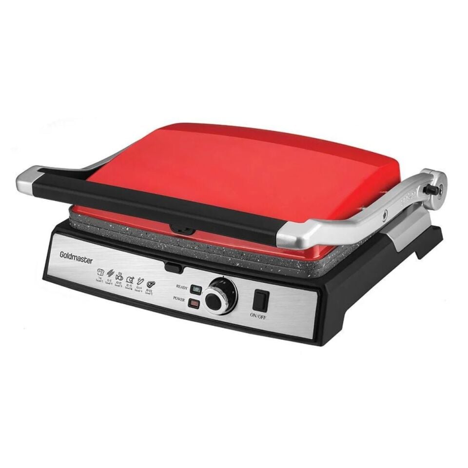 Goldmaster Gm-7450K Tostmix Tost Makinesi-Kırmızı
