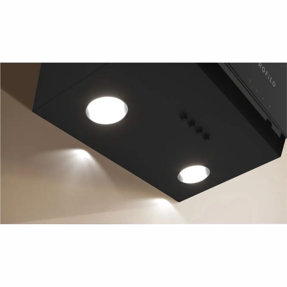 Profilo DVK6J360 Siyah Cam Duvar Tipi Davlumbaz