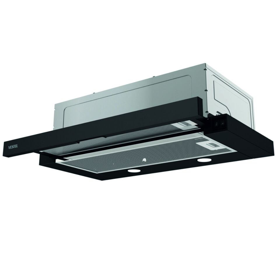 Vestel SA 6012 S Siyah Sürgülü Aspiratör