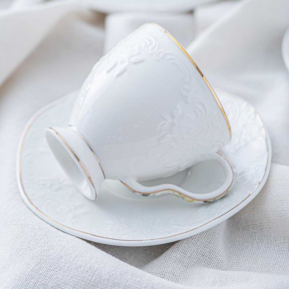 Acar Leonas 6 Kişilik Kahve Fincanı Takımı - 90 ml