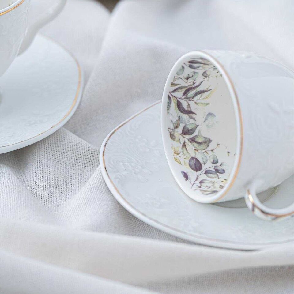 Acar Leonas 6 Kişilik Kahve Fincanı Takımı - 90 ml