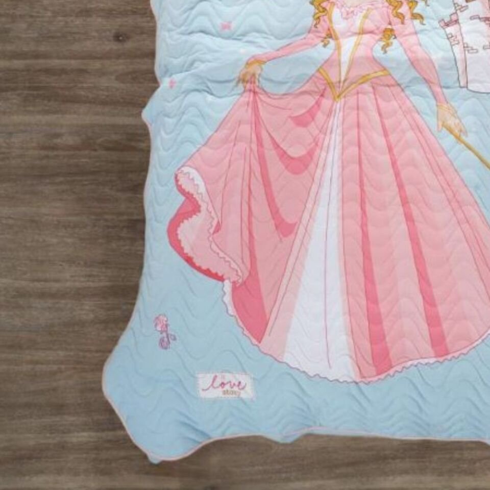 Aran Clasy Ranforce Yatak Örtüsü Tek Kişilik Crown V1 Pembe