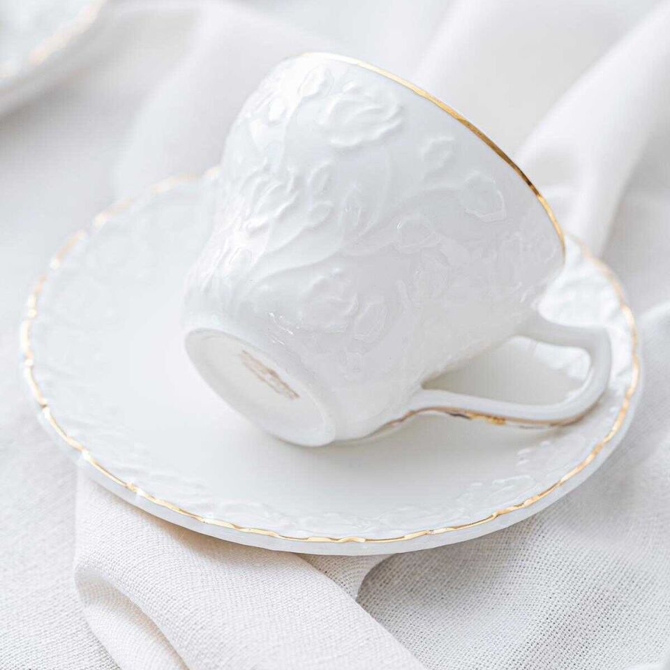 Acar Elsa 6 Kişilik Çay Fincan Takımı