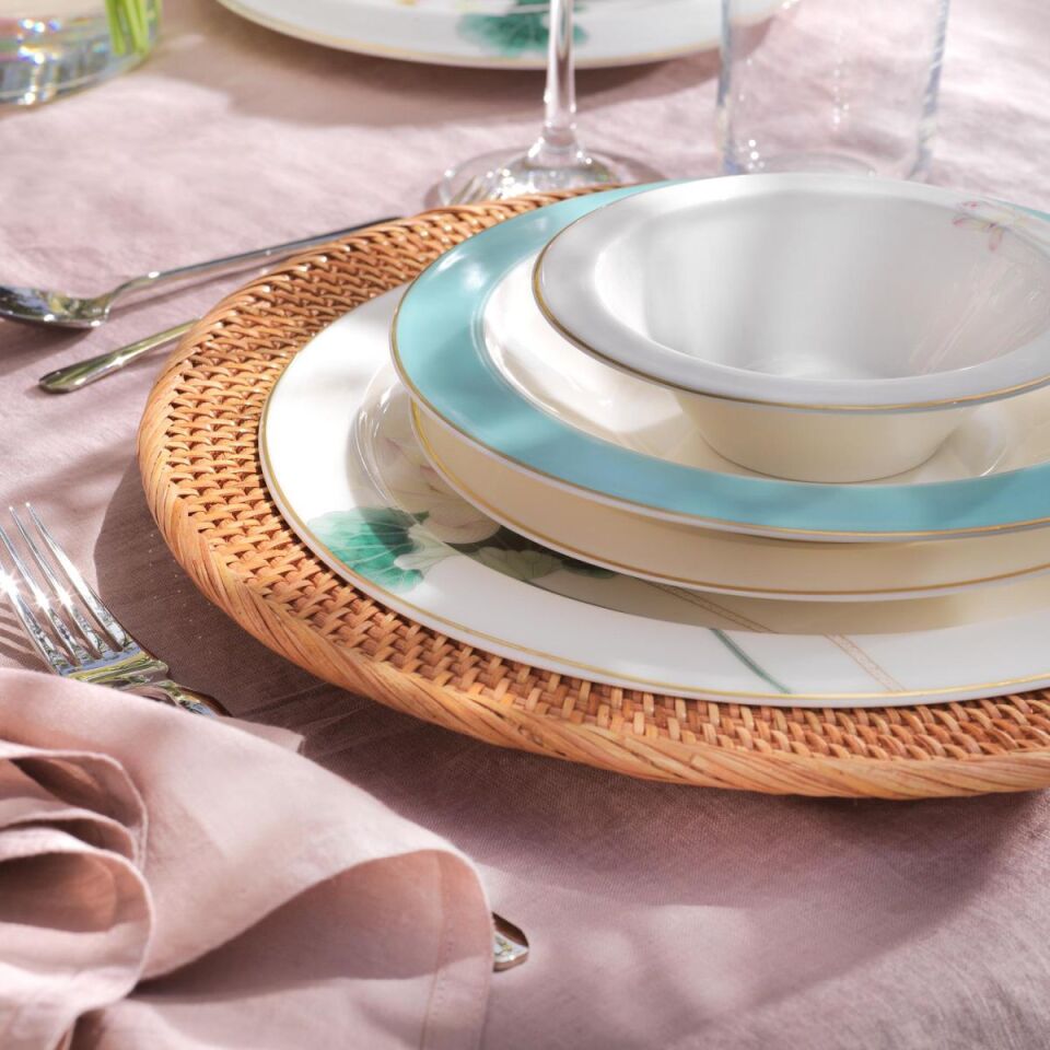 Schafer Tılsım Belle Yemek Takımı 60 Parça-Su Yeşili