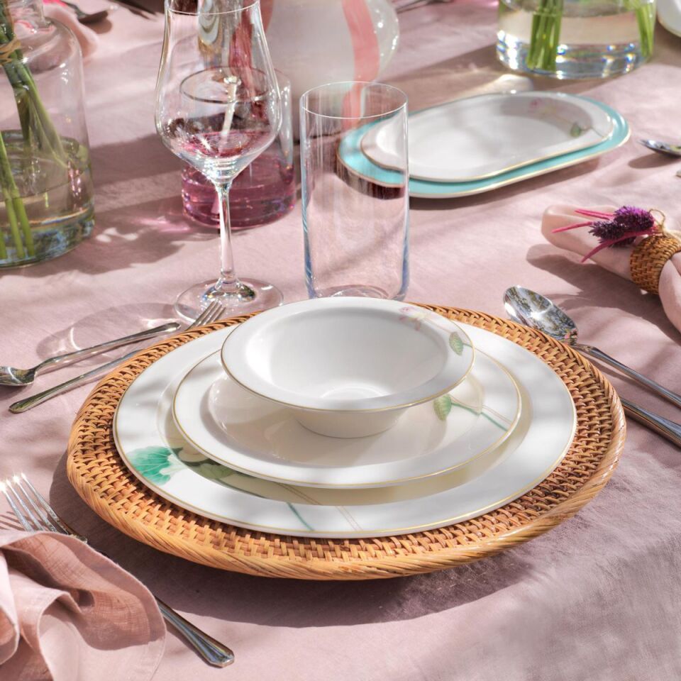 Schafer Tılsım Belle Yemek Takımı 60 Parça-Su Yeşili