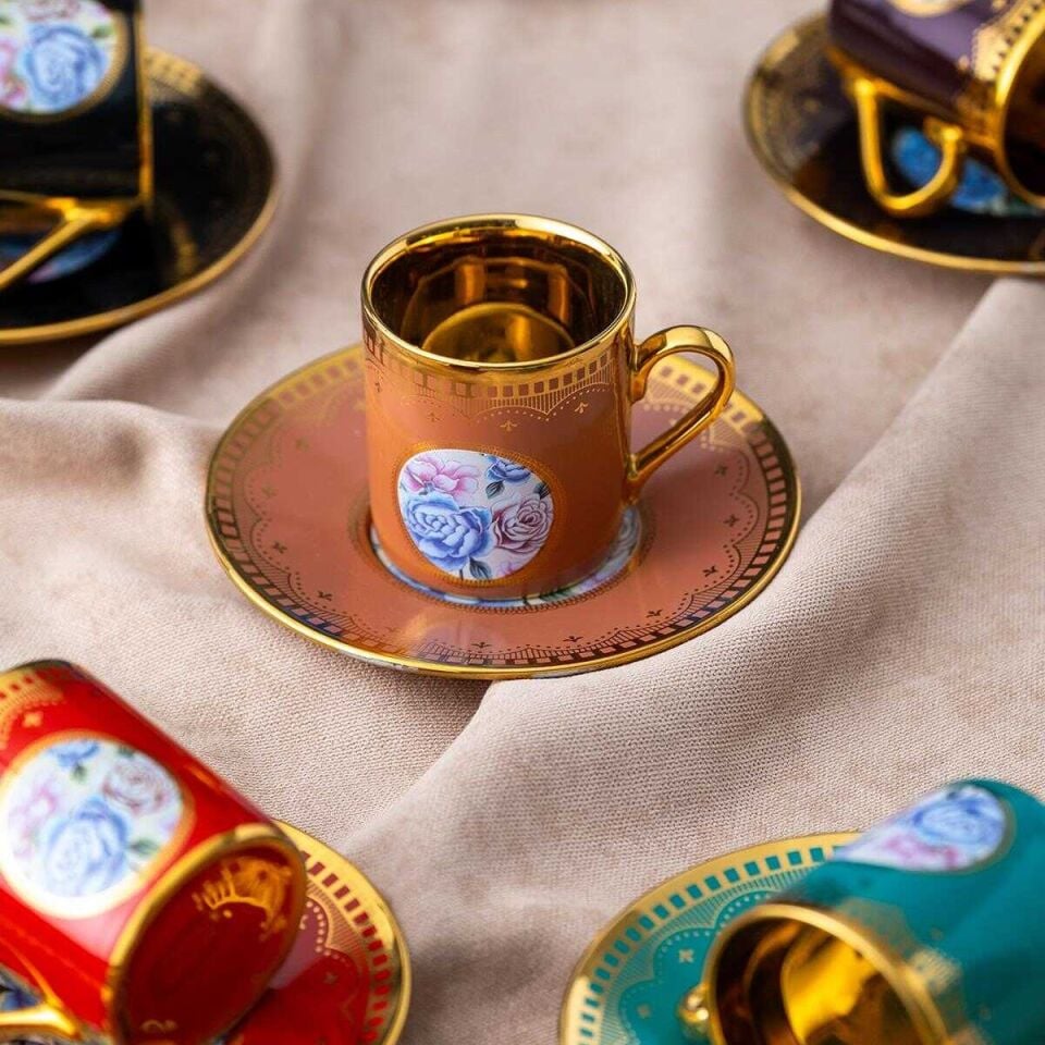 Acar Markız 6 Kişilik Kahve Fincanı Takımı - 90 ml