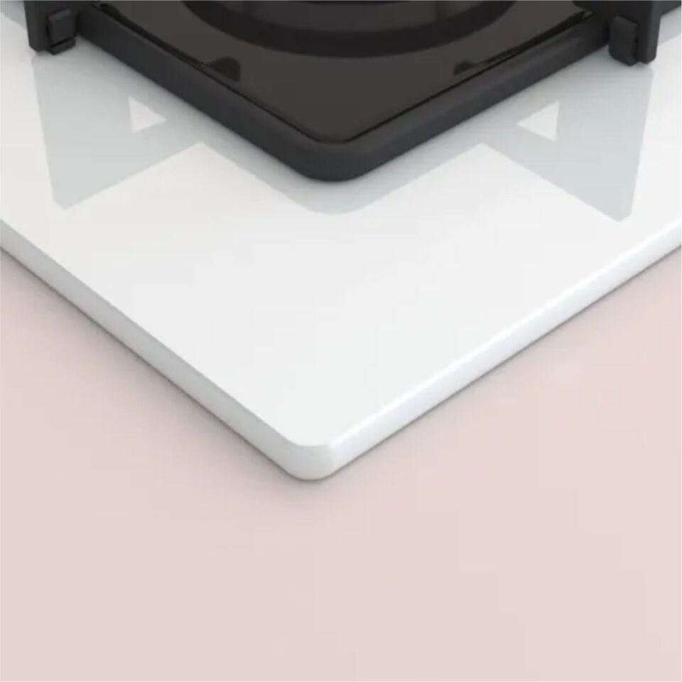 Profilo OE37P2P10D Beyaz Cam Ankastre Ocak