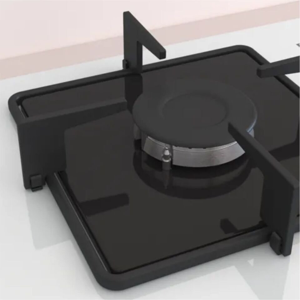 Profilo OE37P2P10D Beyaz Cam Ankastre Ocak