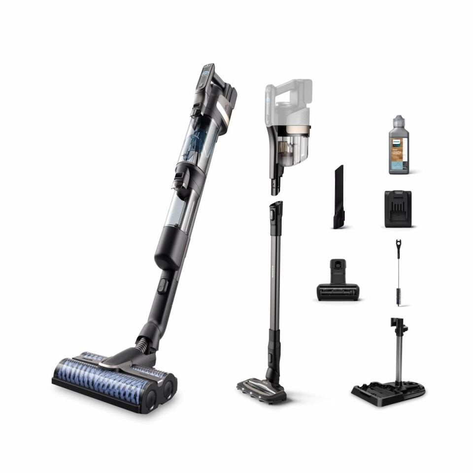 Philips Aqua Trio XW9463/11 Islak Kuru Şarjlı Dikey Süpürge