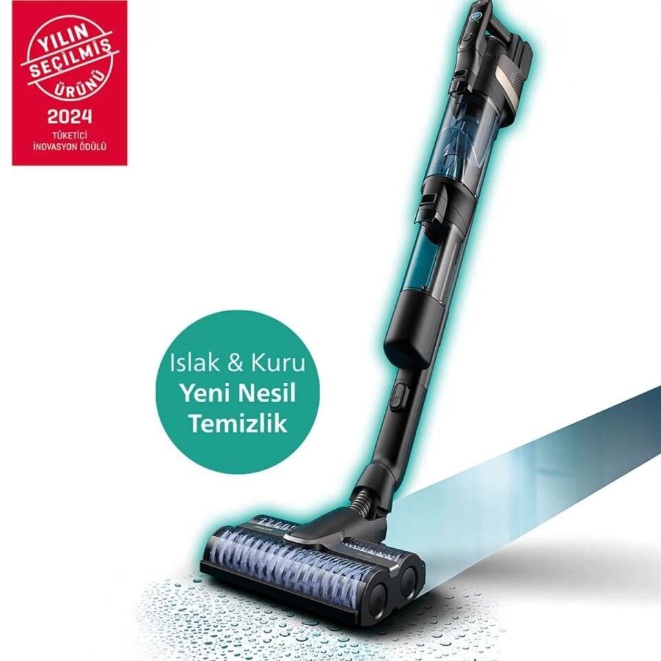 Philips Aqua Trio XW9463/11 Islak Kuru Şarjlı Dikey Süpürge