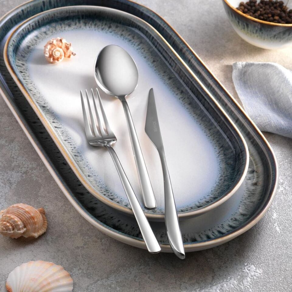 Schafer Hamburg 72 Parça Çatal Kaşık Bıçak Takımı-Gümüş04