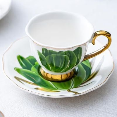 Acar Kaı-06328/12 Tıffany 6 Lı Kahve Fincan Takımı
