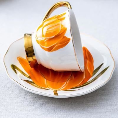 Acar Kaı-06328/12 Tıffany 6 Lı Kahve Fincan Takımı