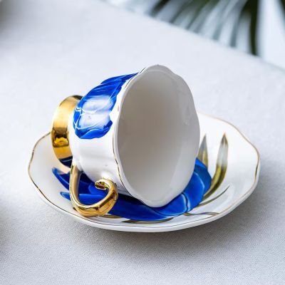 Acar Kaı-06328/12 Tıffany 6 Lı Kahve Fincan Takımı