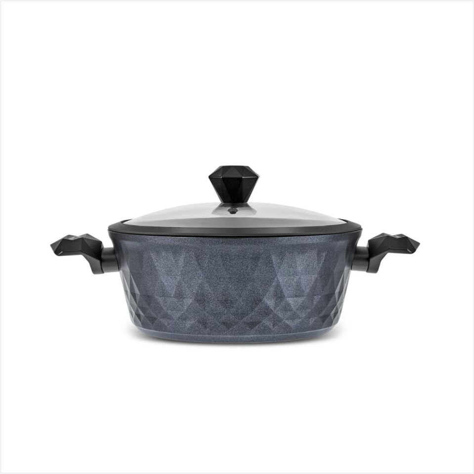 KARACA BİODİAMOND ANTİBAKTERİYEL KULP TENCERE 24 CM