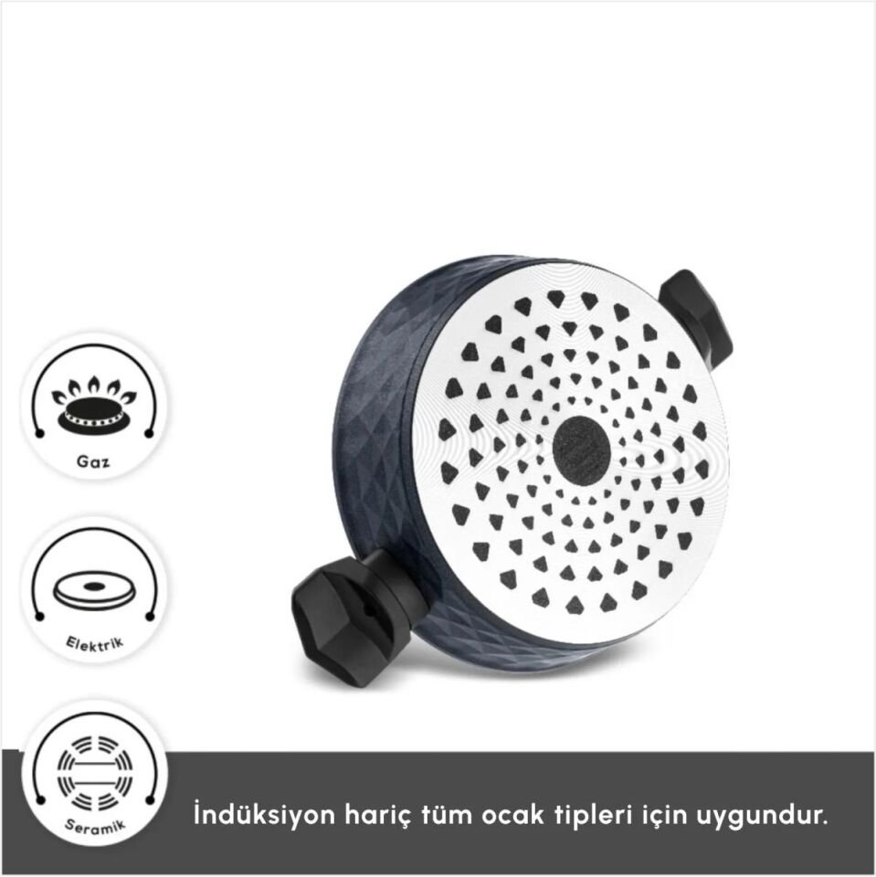 KARACA BİODİAMOND ANTİBAKTERİYEL KULP KARNIYARIK TENCERE 26 CM