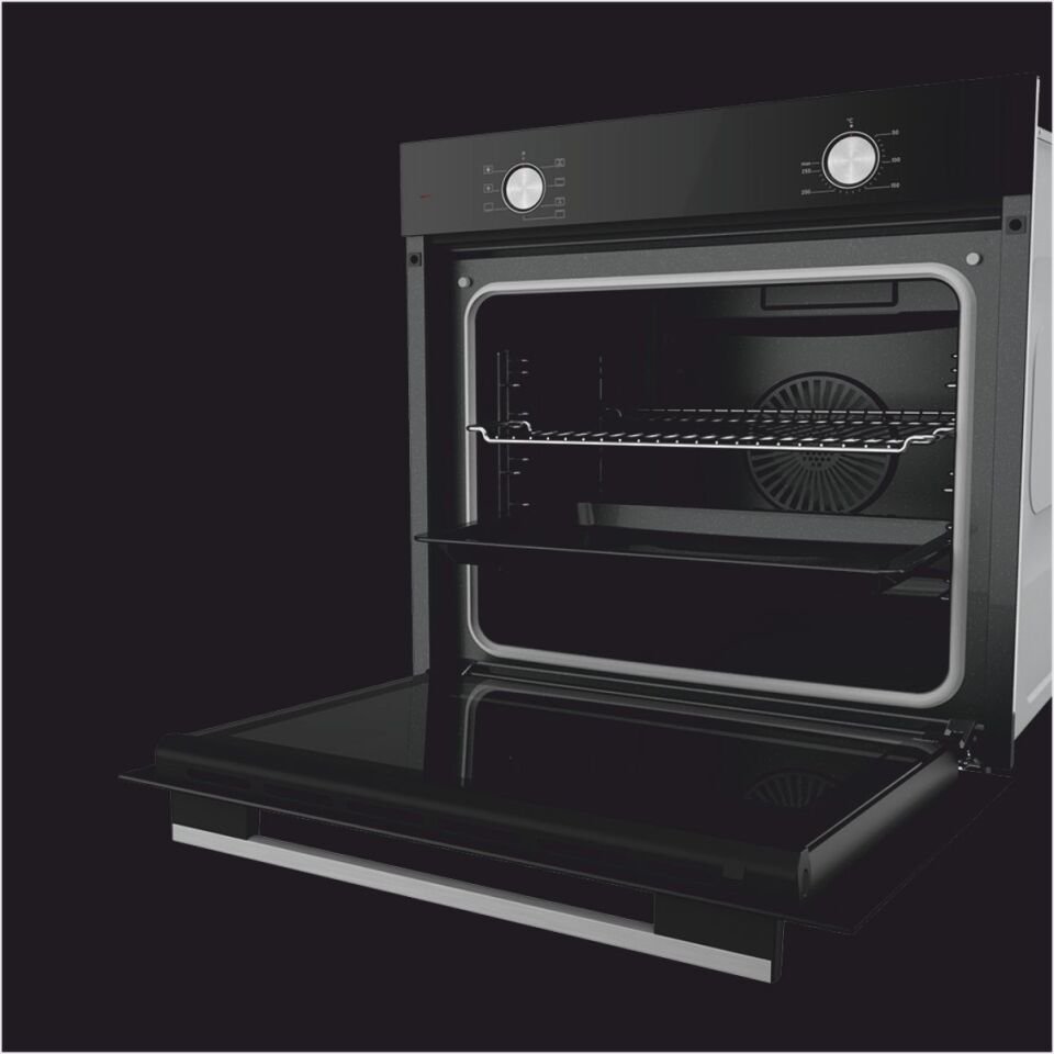 Uğur UAF 608 SCPET Siyah Ankastre Fırın