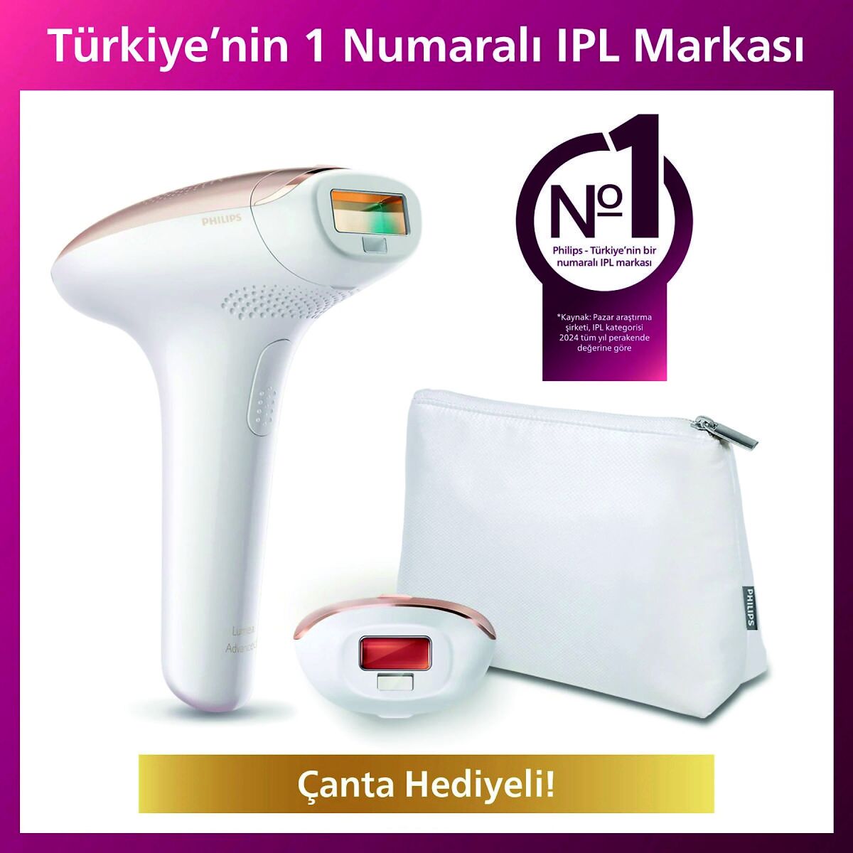 Philips Lumea Advanced SC1997/00 IPL Lazer Epilasyon Aleti
