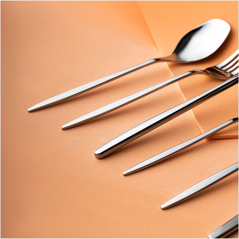 Emsan Alisa 84 Parça 12 Kişilik Kutulu Çatal Kaşık Bıçak Takımı